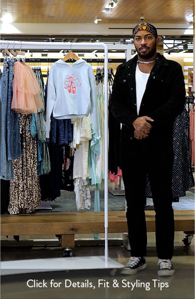 Kids' Ballet Shoe Hoodie, sales video thumbnail