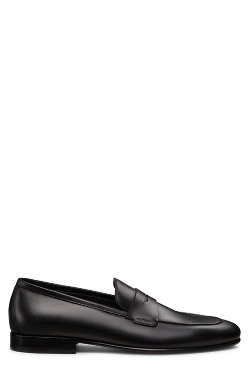 Stuart Weitzman Banks Penny Loafer In Black