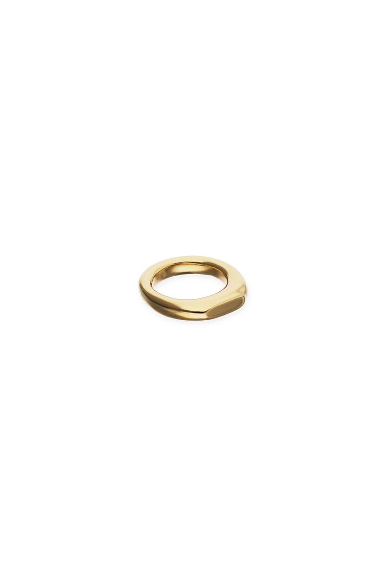 Gold-Plated Geometric Ring, Alternate, color, Gold