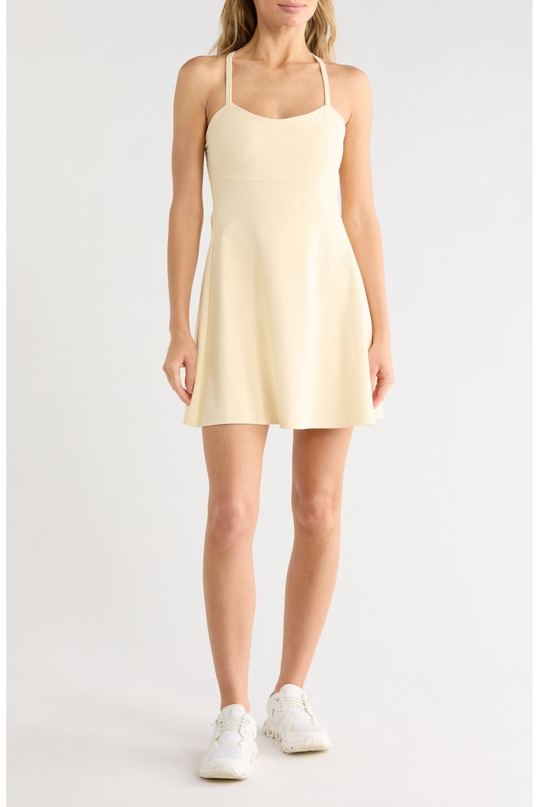 yellow active dress ButterSoft 2 in Soft Yellow, Size L, tennis ball Sunchaser Active Dress - Sunshine