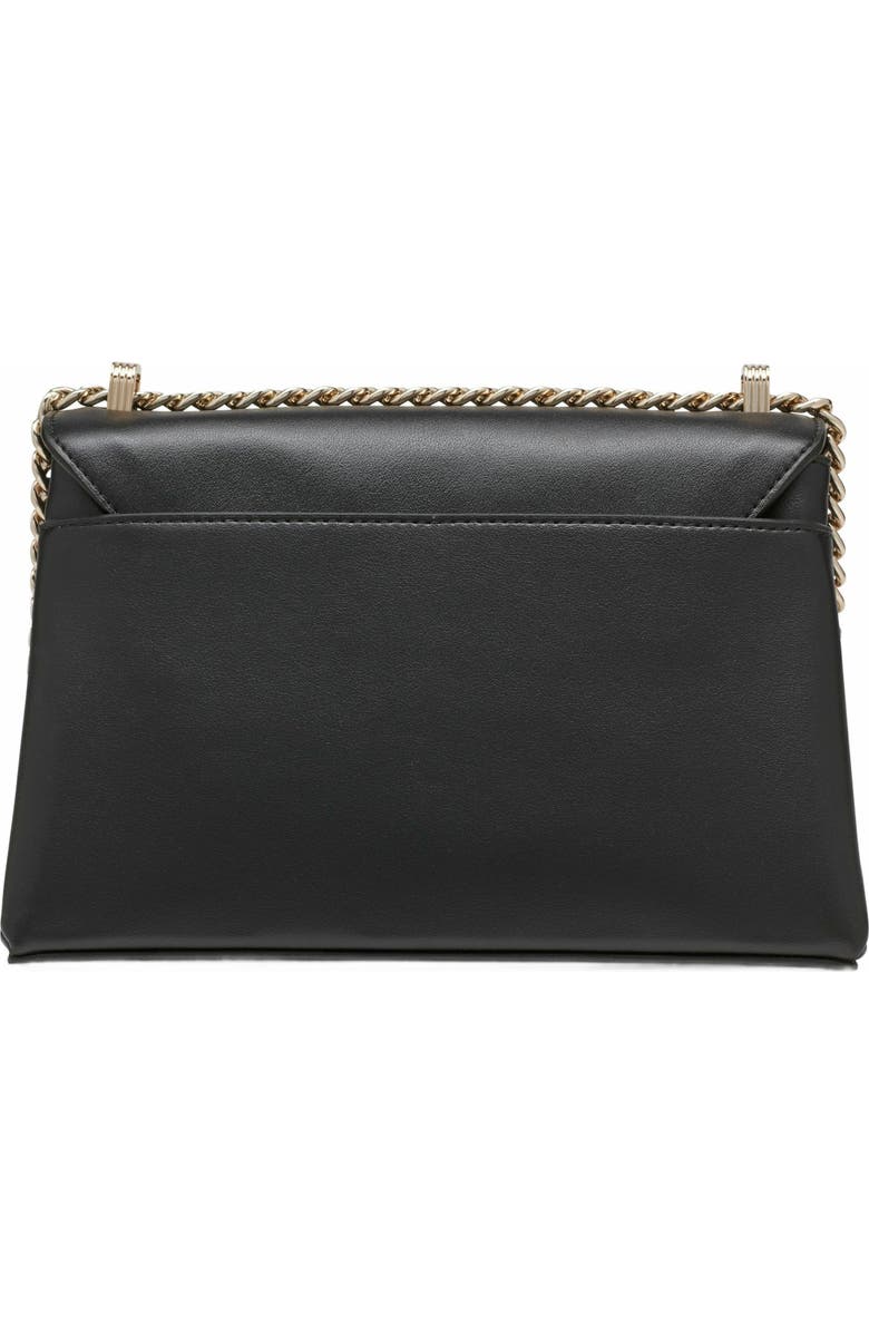 DKNY Evie Flap Shoulder Bag, Alternate, color, Blk/Gold