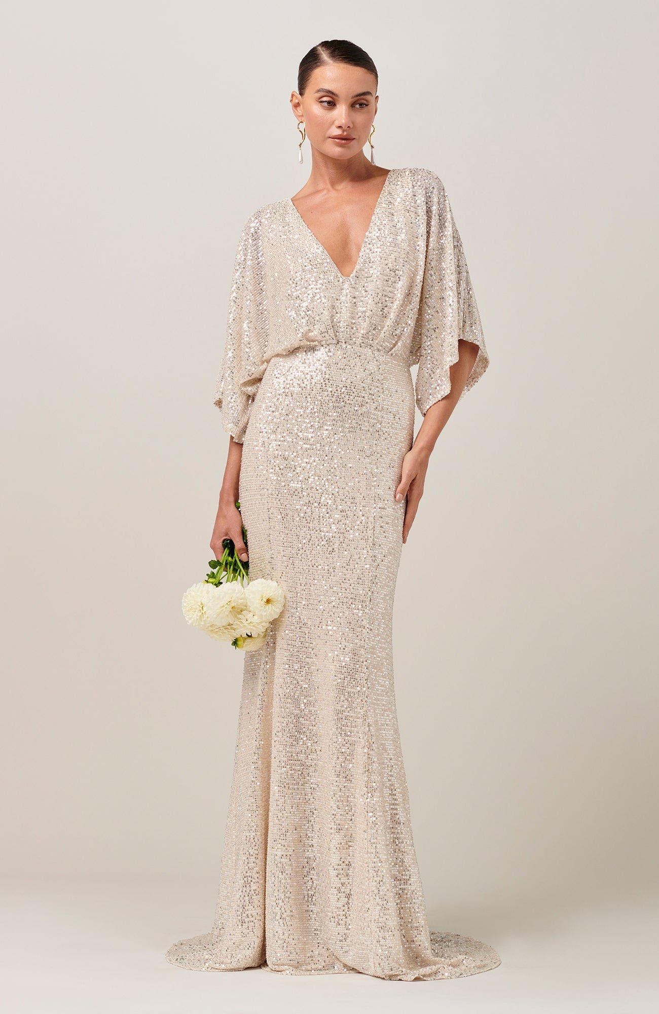 Isla Sequin Gown - image 2