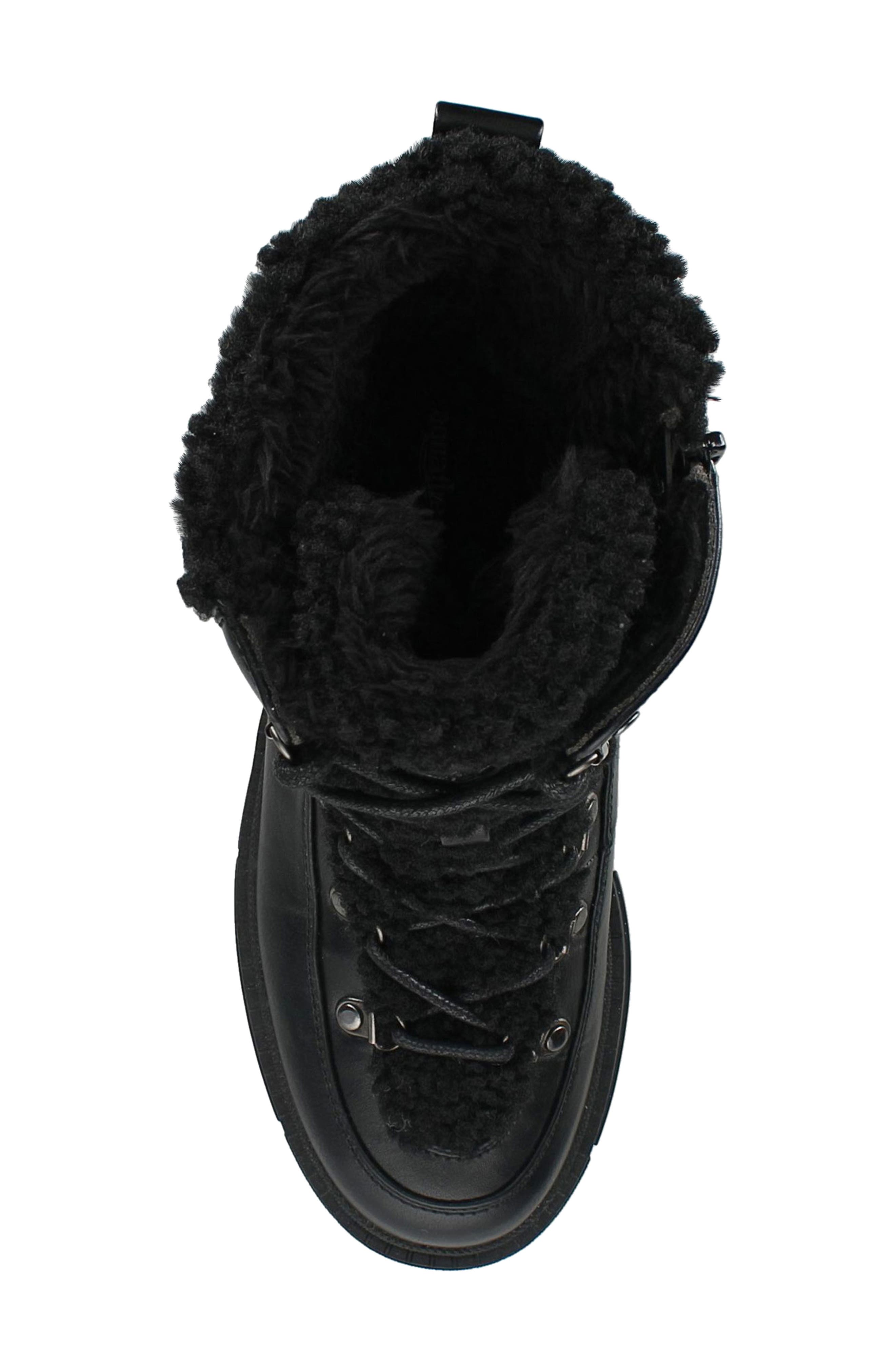 AQUATHERM BY SANTANA CANADA Nessa Faux Fur Lug Sole Boot, Alternate, color, 