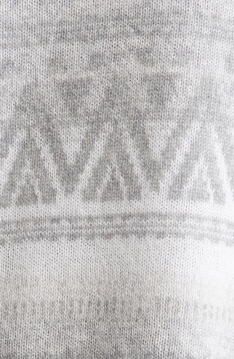 Johnstons of Elgin Oversize Stripe Cashmere Sweater, Alternate, color, 