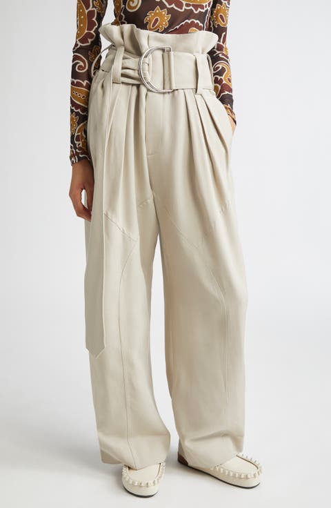 パンツ J W ANDERSON SS24 Logo band panel pants (TR0334PG1483 046) J.w.anderson Logo band panel pants available on julian