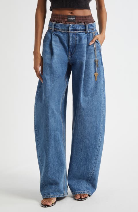 ショートパンツ ALEXANDER WANG Women Denim Pants 4DC3244454460 BLUE Alexander Wang high-rise Denim Shorts | Blue | FARFETCH