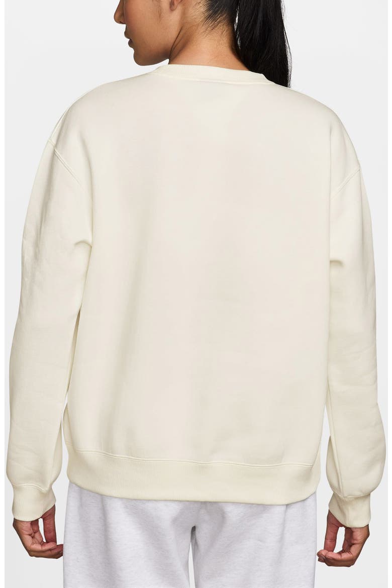 x Realtree Brooklyn Fleece Graphic Crewneck Sweatshirt, Alternate, color, SAIL/ IRON GREY