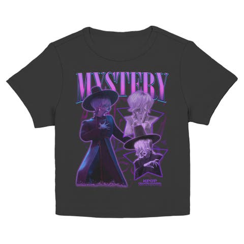 Junior's KPop Demon Hunters Mystery Saja Collage Superstar  Graphic T-Shirt