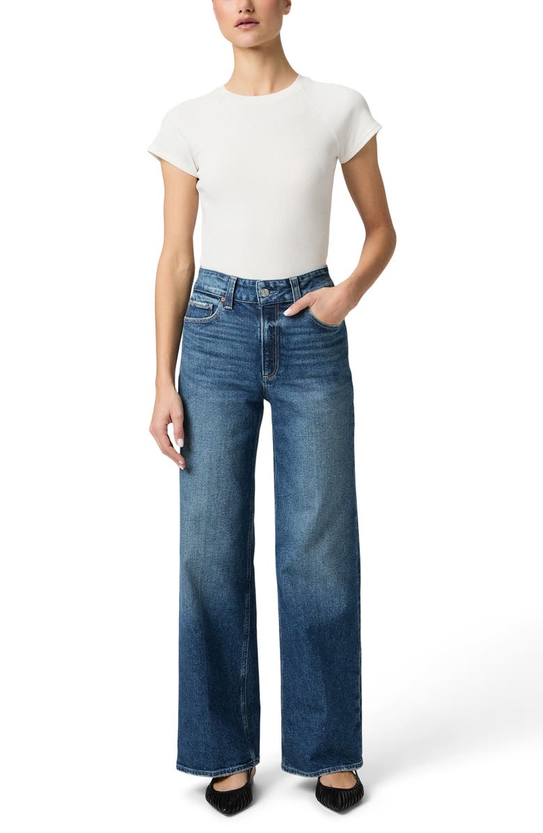 PAIGE Sasha High Waist Wide Leg Jean, Alternate, color, Matterhorn