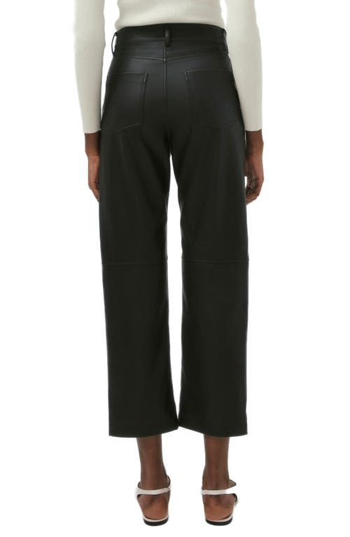 Alp N Rock Kennidy High Waist Crop Faux Leather Pants