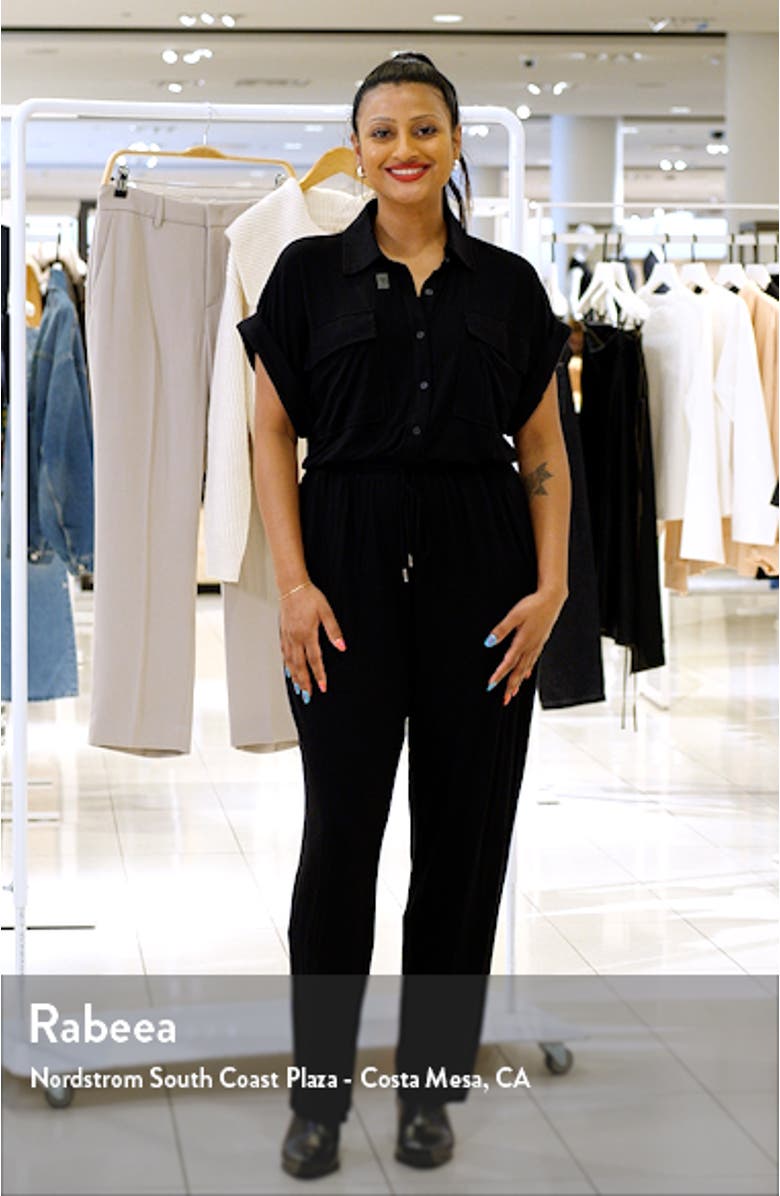 Alya Rolled Cuff Jumpsuit, sales video thumbnail