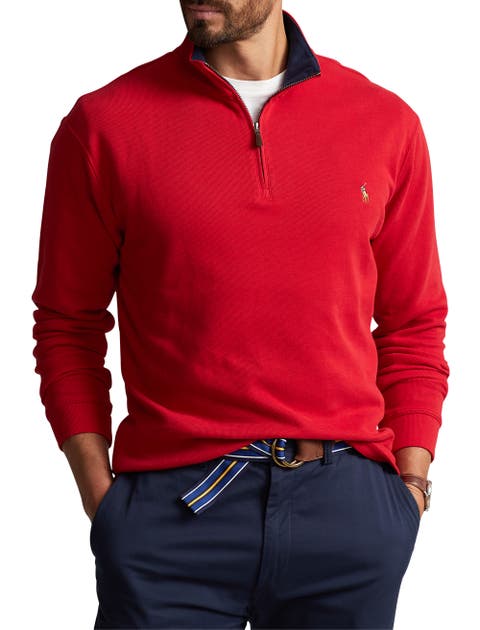 Big & Tall Estate Rib Half-Zip Pullover