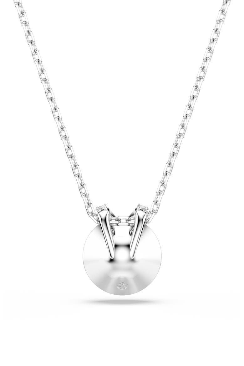 Bella Crystal Pendant Necklace, Alternate, color, BLUE/ SILVER