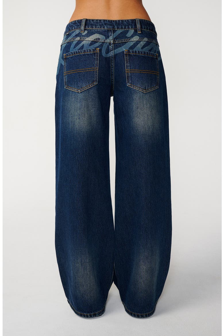 Archive Low Rise Baggy Wide Leg Jeans, Alternate, color, DUSTY BLUE