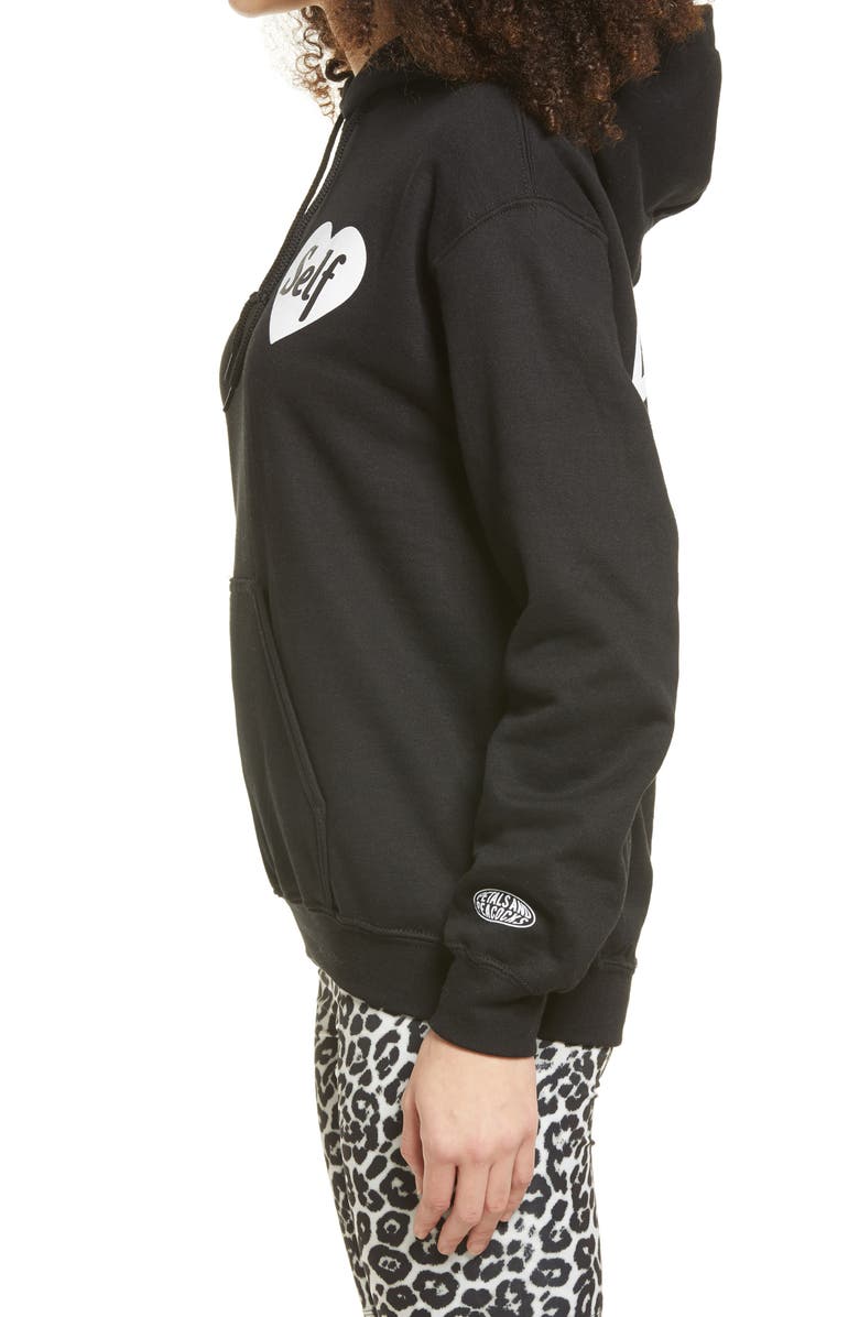 Petals and Peacocks Petals and Peacock Self Love Hoodie, Alternate, color,