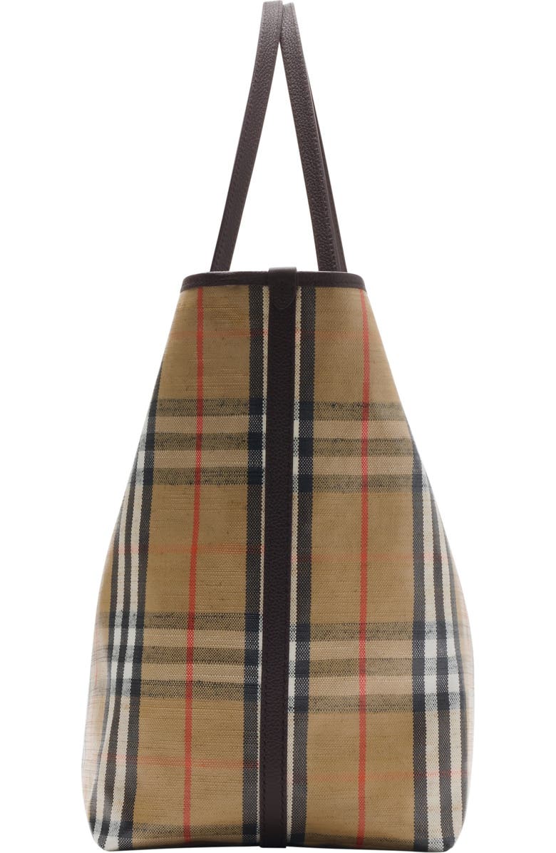 Burberry Large Highlands Tote, Alternate, color, Sand