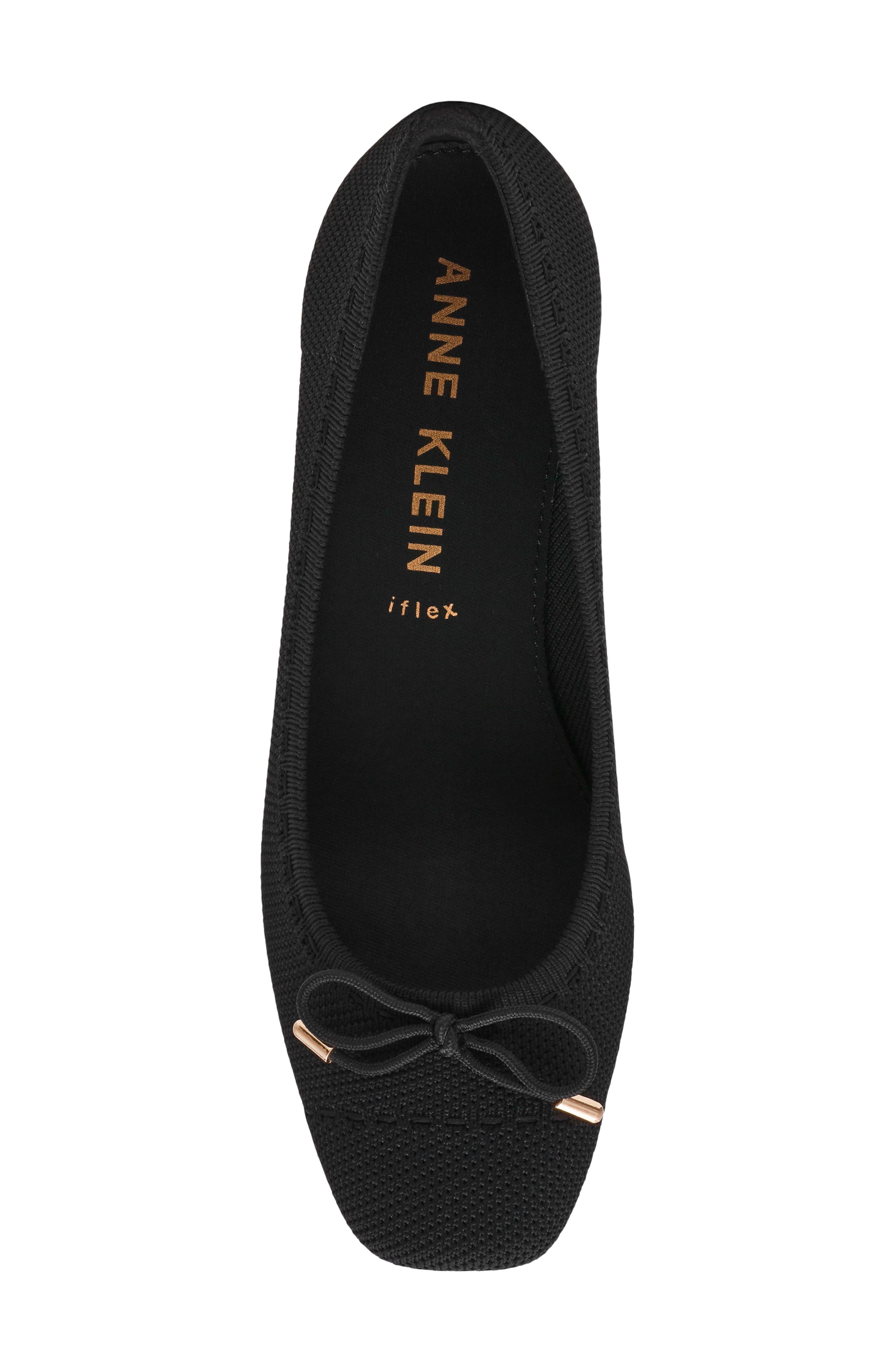 Anne Klein Wesson Wedge Pump, Alternate, color, Black/ Black