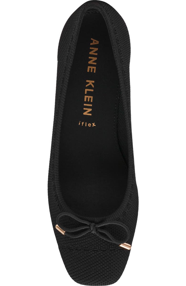 Anne Klein Wesson Wedge Pump, Alternate, color, Black/ Black