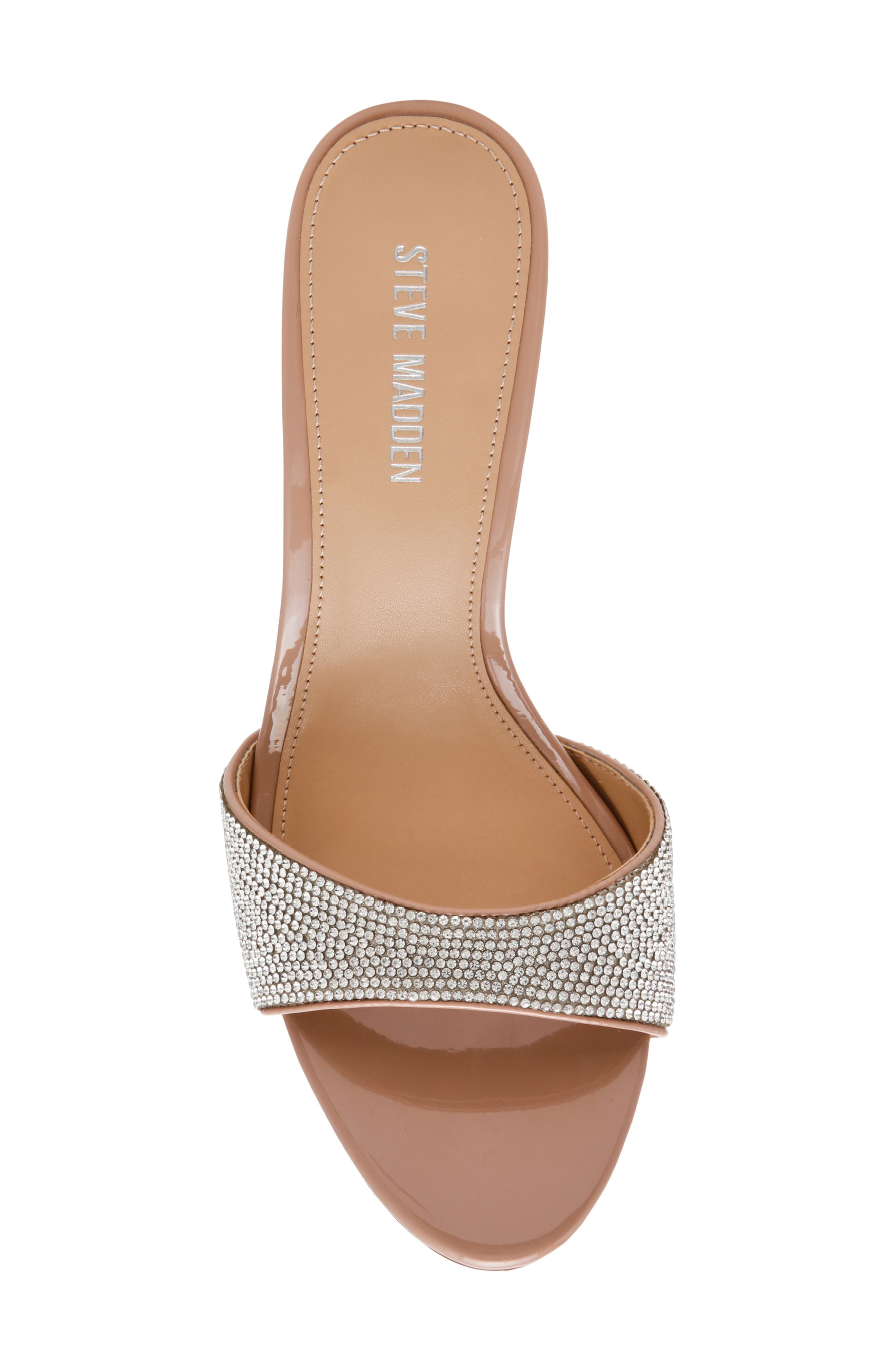 Davina Slide Sandal, Alternate, color, BLUSH PATENT