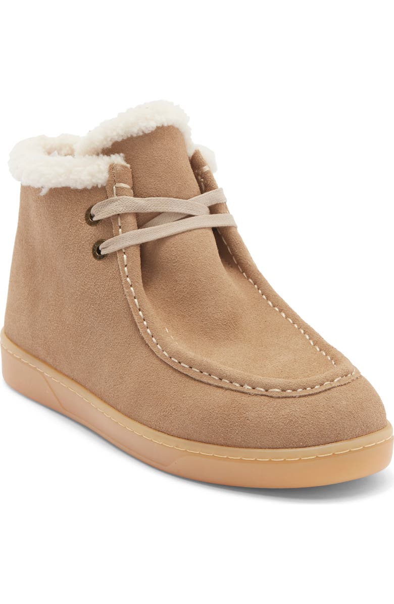 JSlides Halo Faux Shearling Lined Moc Chukka Boot, Main, color, Taupe
