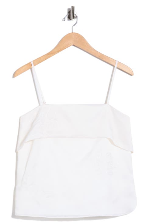 Appliqué Organza Camisole
