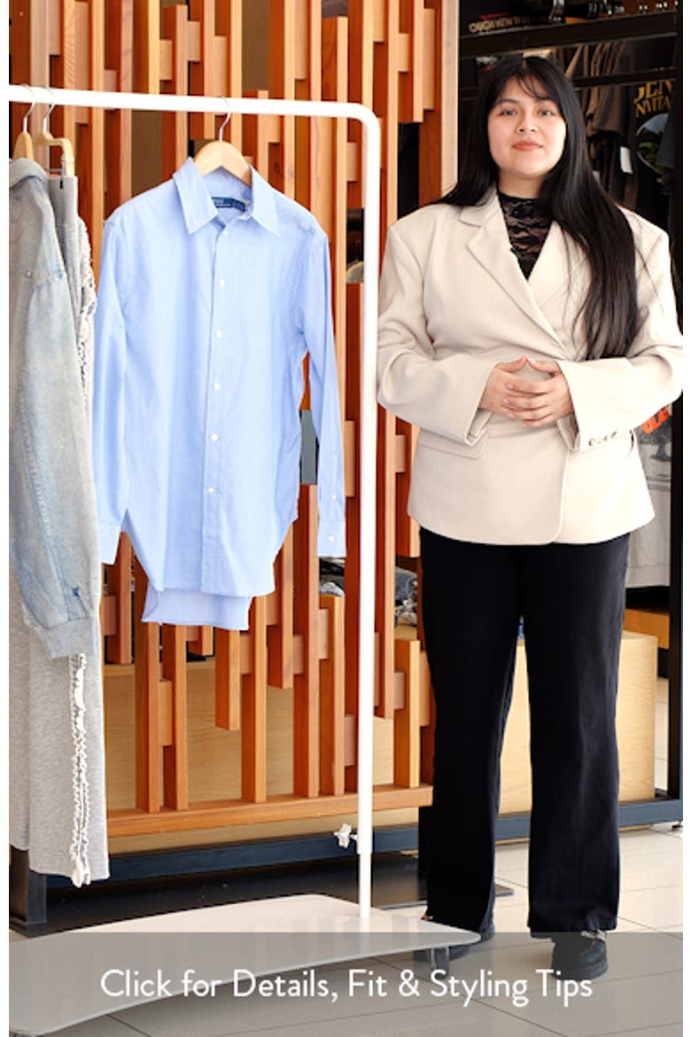 Cotton Poplin Button-Down Shirt video
