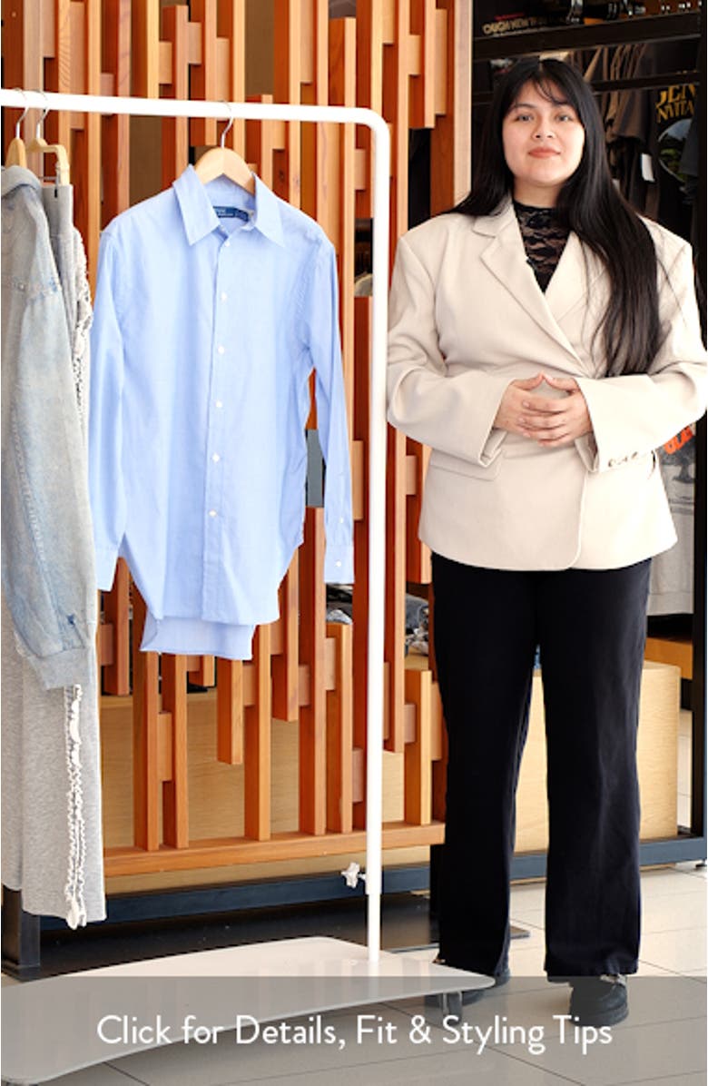 Cotton Poplin Button-Down Shirt, sales video thumbnail