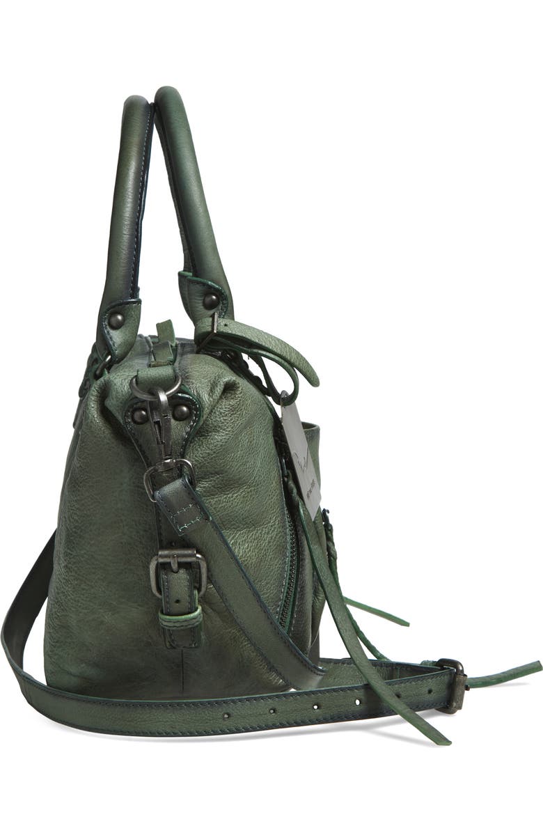 Free People We The Free Baby Emerson Leather Tote, Alternate, color, Secret Sage