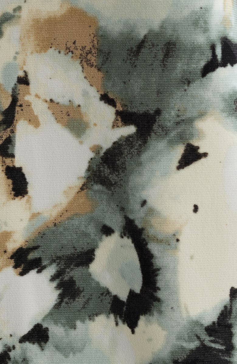 Anne Klein Floral Print Sleeveless Top, Alternate, color, 