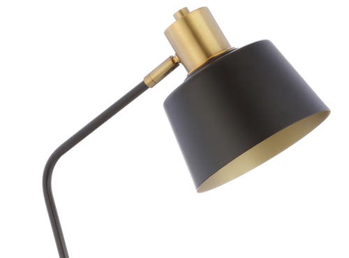Jonathan Y Designs Rochelle 23in Metal Task Lamp In Black/brass Gold