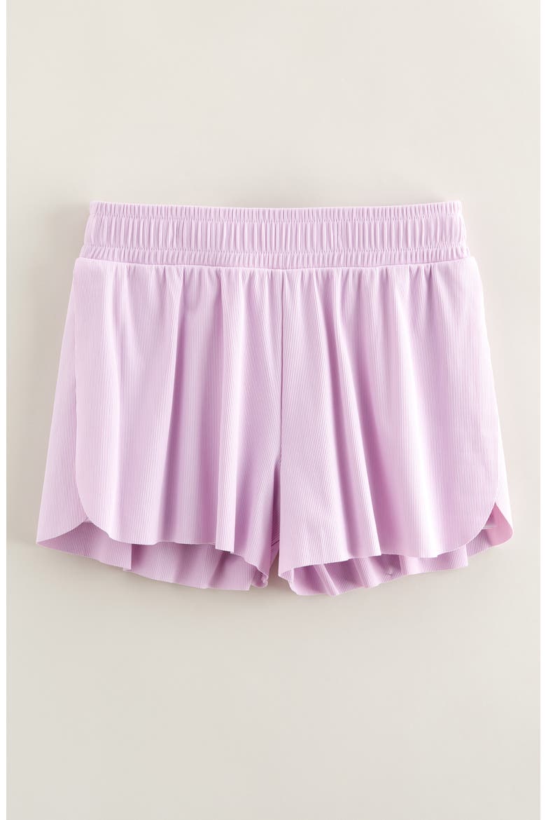 Kids' Run Play Skirty Shorts, Main, color, PURPLE SUGAR
