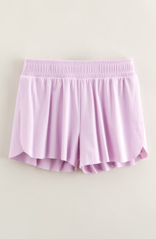 Zella Girl Kids' Run Play Skirty Shorts in Purple Sugar 