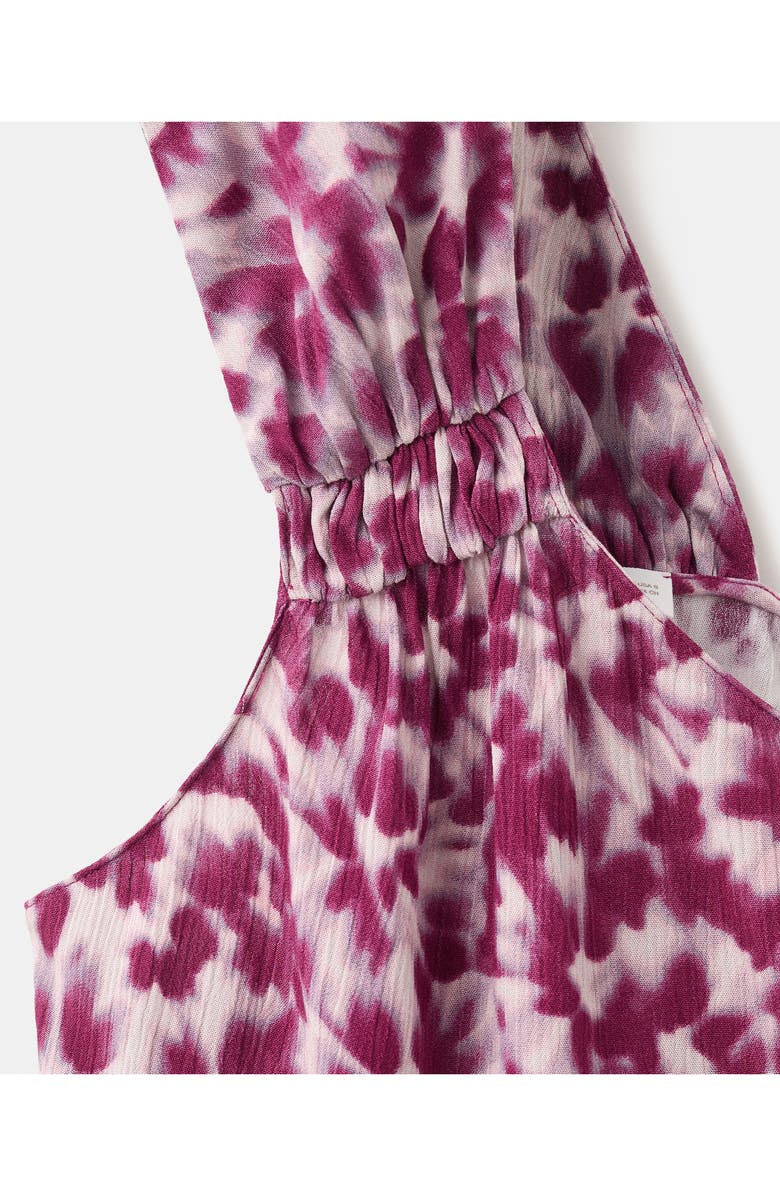 MANGO TEEN Print One-Shoulder Top, Alternate, color, 