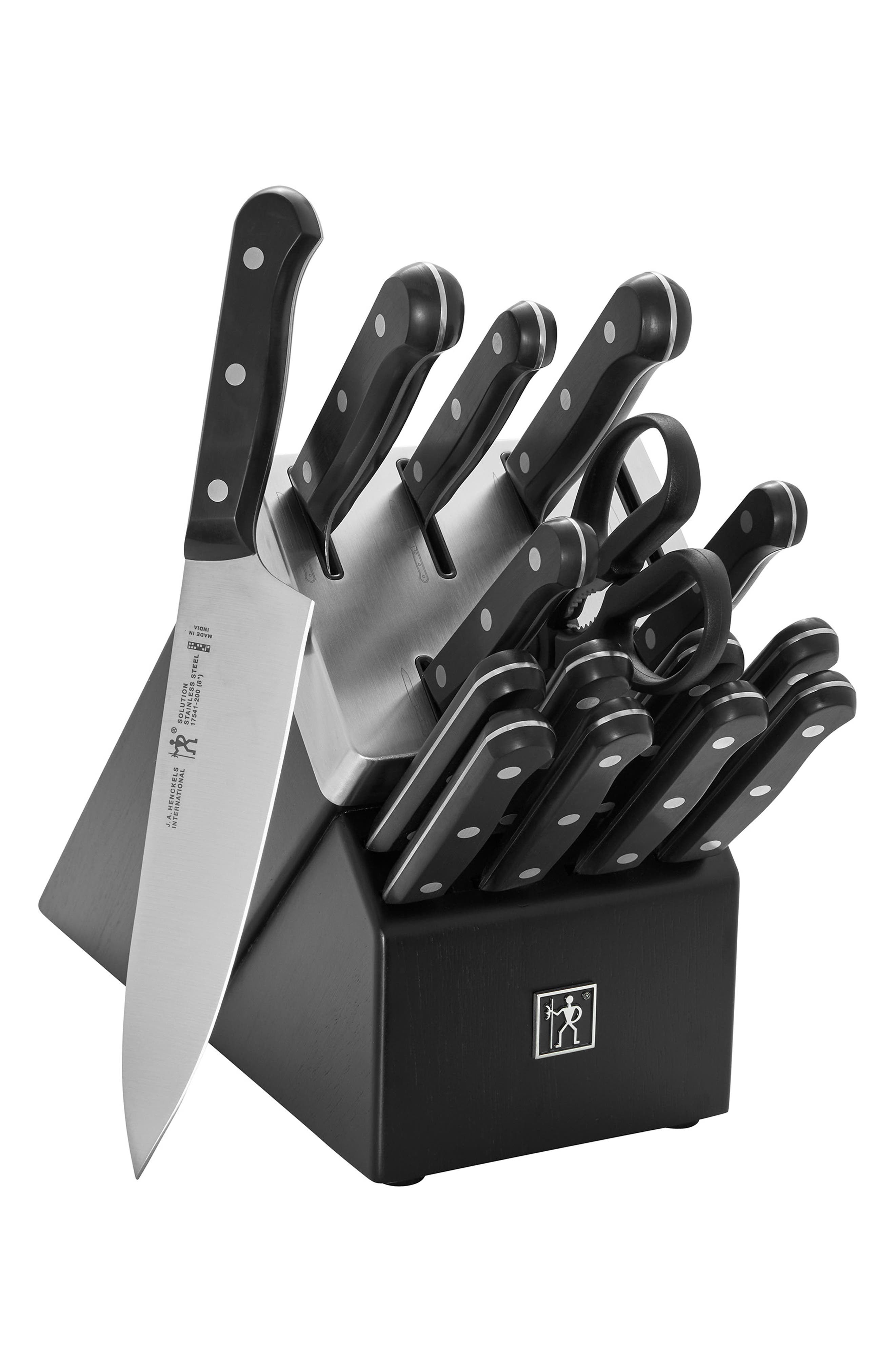 Solution 16-Piece Self Sharpening Knife Block Set - Thumbnail 3
