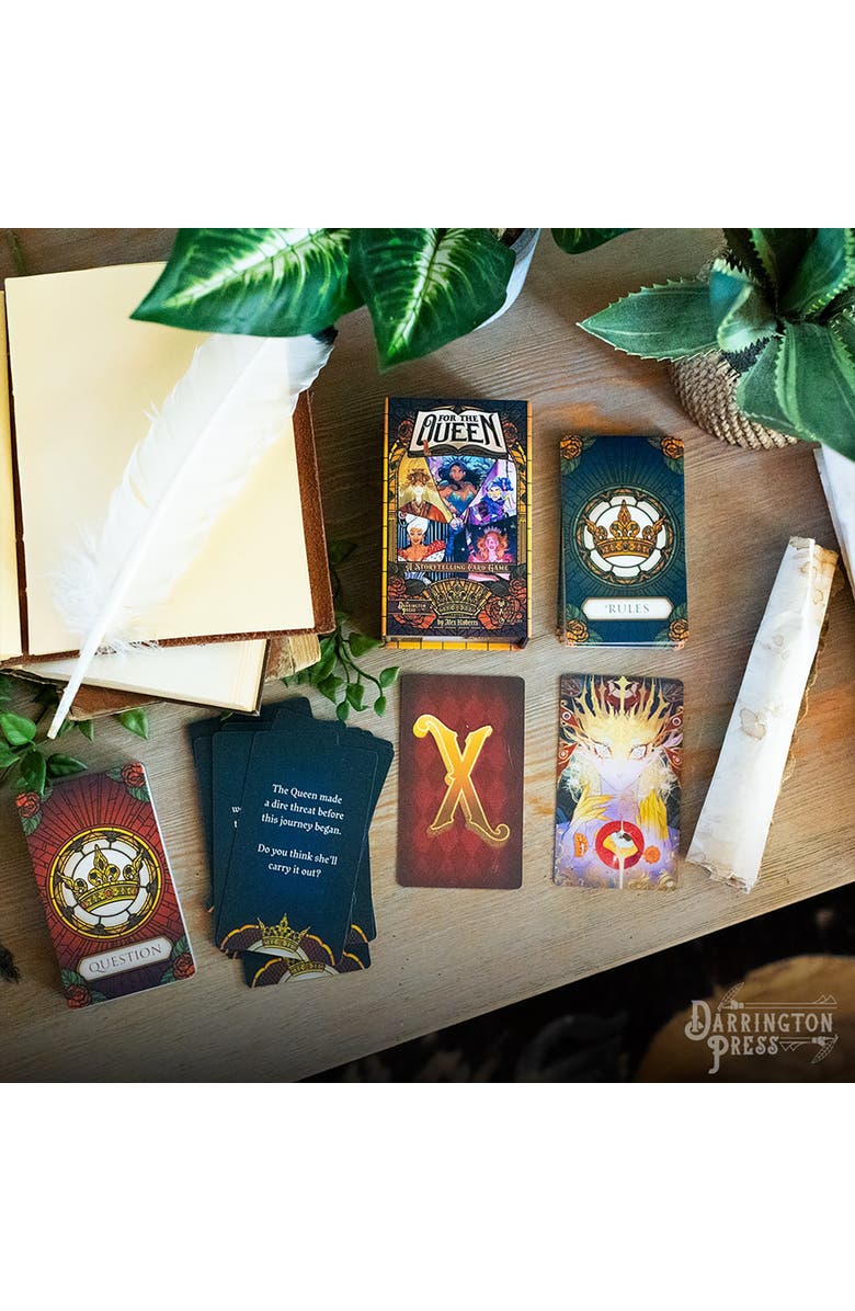 Critical Role For The Queen A Storytelling Card Game,Ages 13+, Alternate, color, Multicolored