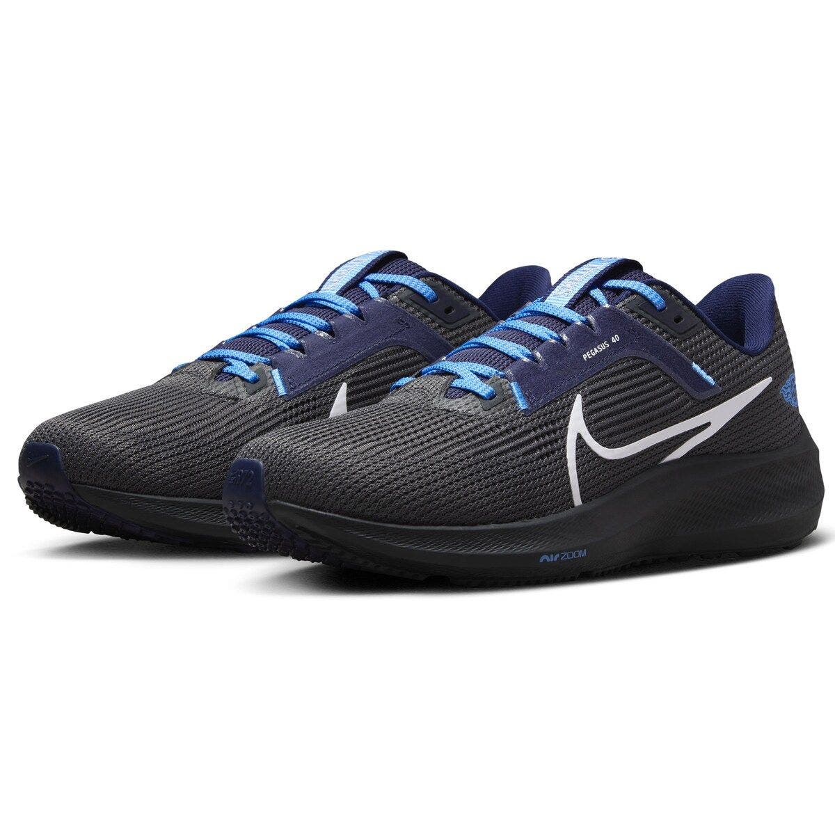 Nike Unisex Nike  Anthracite Tennessee Titans Zoom Pegasus 40 Running Shoe, Alternate, color, Anthracite