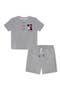 Cotton Henley & Shorts Set