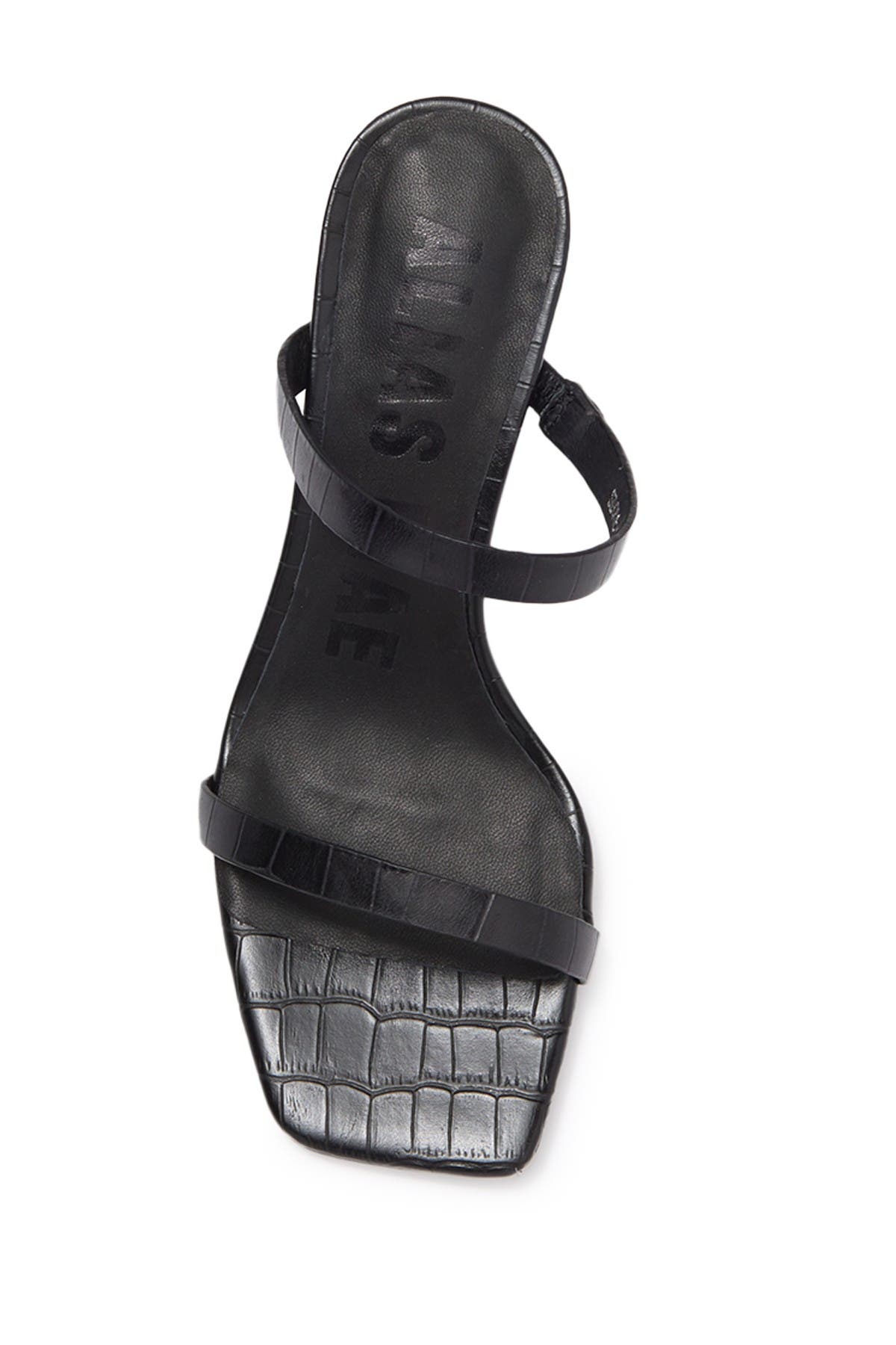 Alias Mae Bailey Croc Embossed Sandal, Alternate, color, 