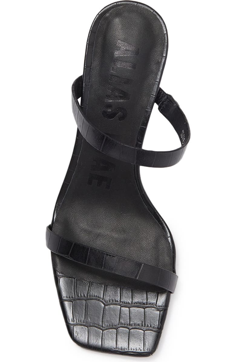Alias Mae Bailey Croc Embossed Sandal, Alternate, color,