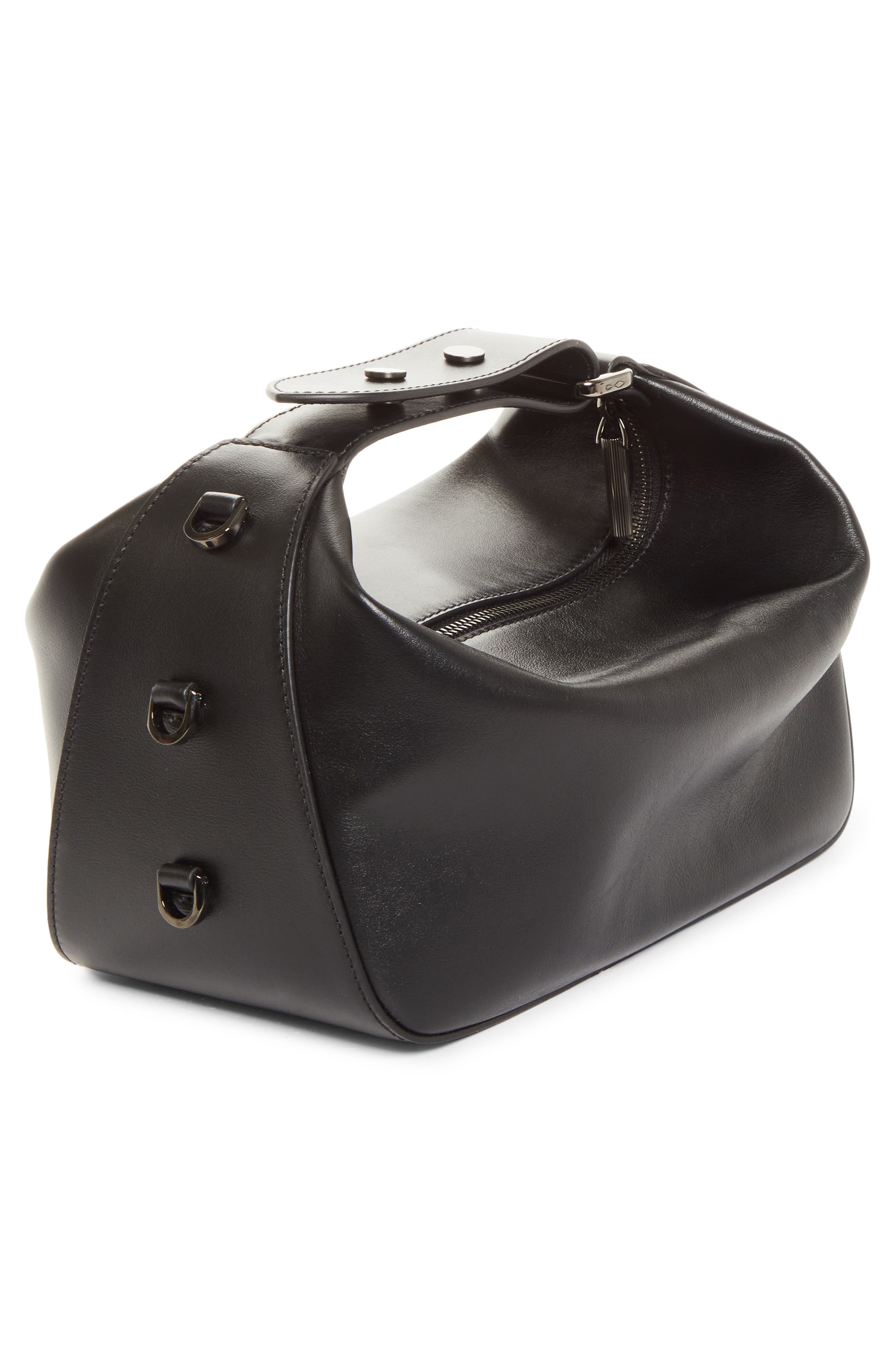 Kosmica Leather Dopp Pouch, Alternate, color, BK01 - BLACK