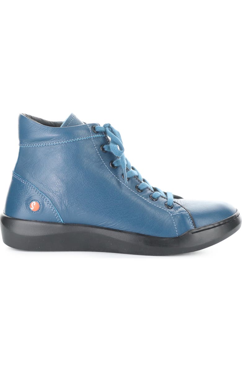 Softinos by Fly London Beji High Top Sneaker, Alternate, color, 008 Blue Denim