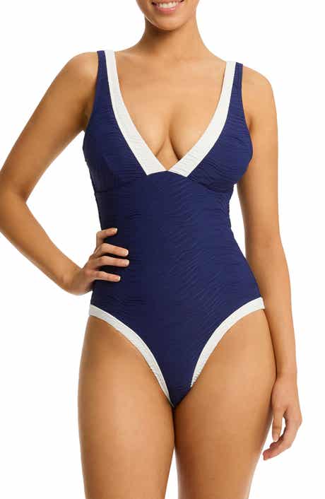Sea Level De Soleil Scoop Back One-Piece Swimsuit