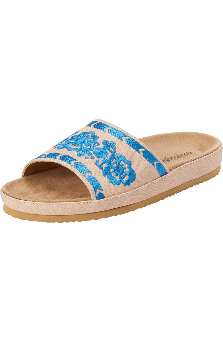 Comfortview The Jody Sandal, Main, color, Natural