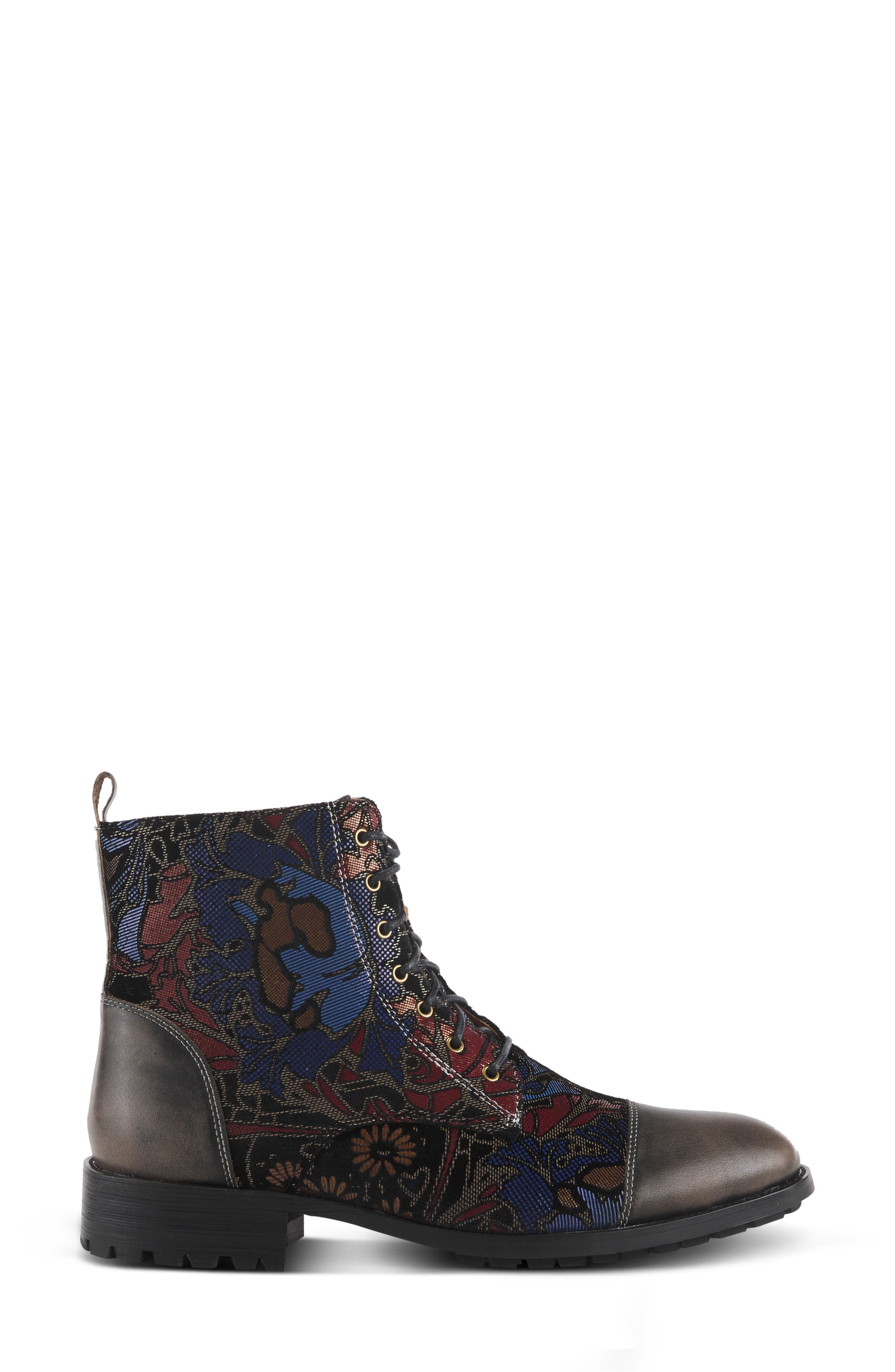 L'Artiste by Spring Step Elton Bootie, Alternate, color, Grey Multi