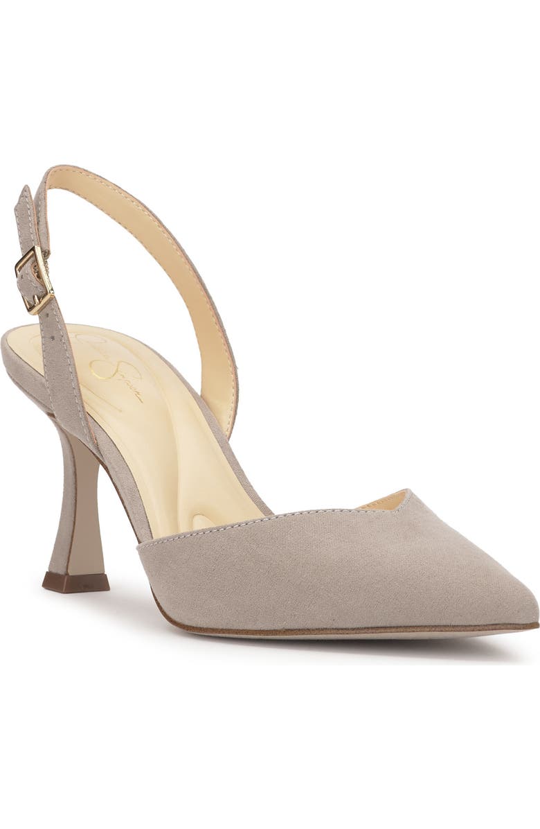 Jessica Simpson Fyvera Slingback Pump, Main, color, Slate Grey