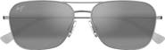 Maui Jim Naauao 58mm PolarizedPlus2® Aviator Sunglasses