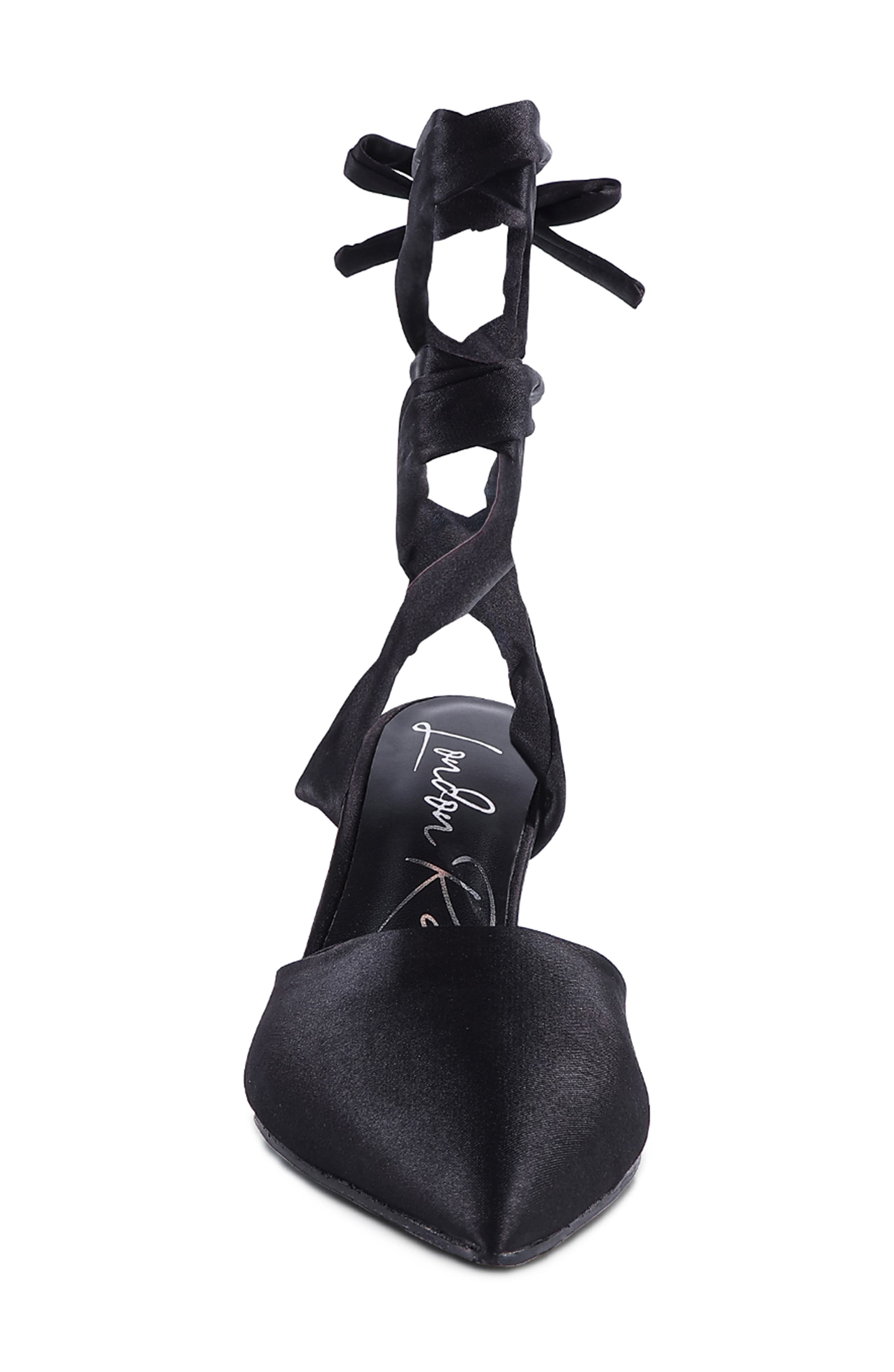 LONDON RAG Fonda Lace-Up Pump, Alternate, color, Black