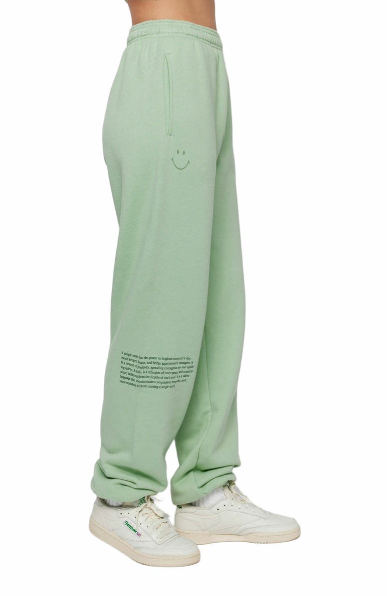 Samii Ryan | Smiley Connections Sweatpants , Green , X-Large , 5, Alternate, color, Green