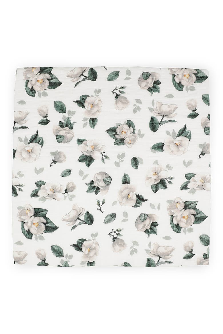 2-Pack Organic Cotton Muslin Swaddle Blanket, Alternate, color, MAGNOLIA