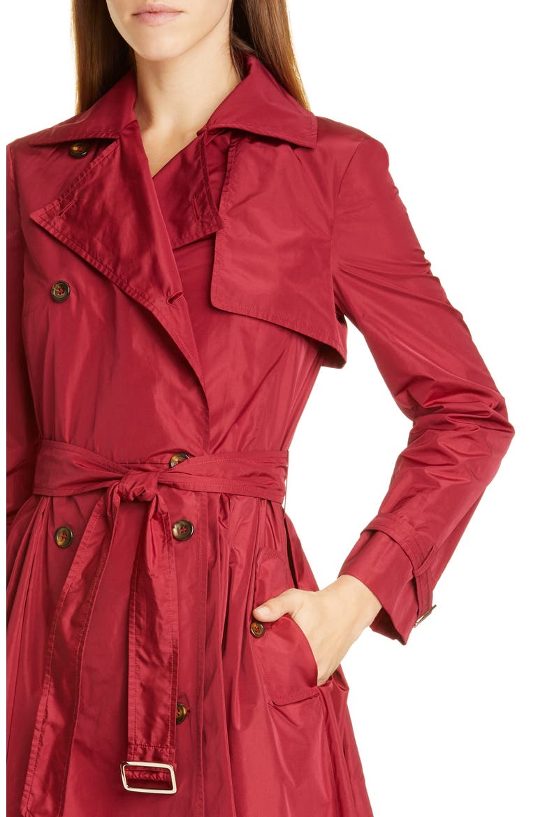 Balco Trench Dress, Alternate, color, RED
